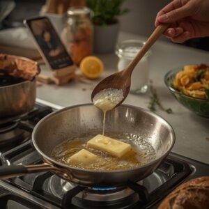 Palone masło w kilka minut – prosty sposób na głębszy smak potraw
